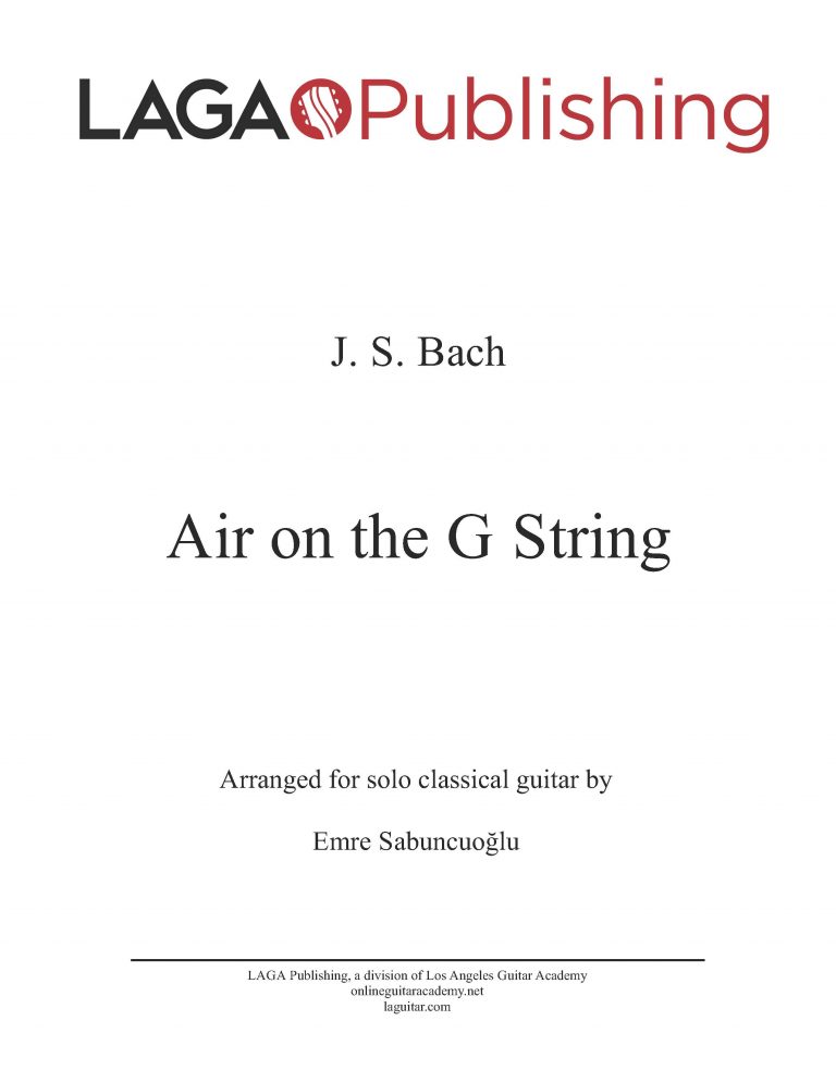 Sheet Music> Composers> J. S. Bach Archives Online Guitar Lessons