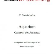 Aquarium by C. Saint-Saens for classical guitar