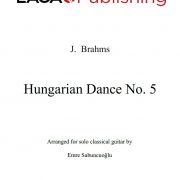Hungarian Dance No. 5 by Johannes Brahms