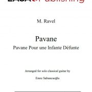 Pavane pour une infante défunte by Maurice Ravel for classical guitar