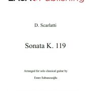 LAGA-Publishing-Scarlatti-Sonata-K-119