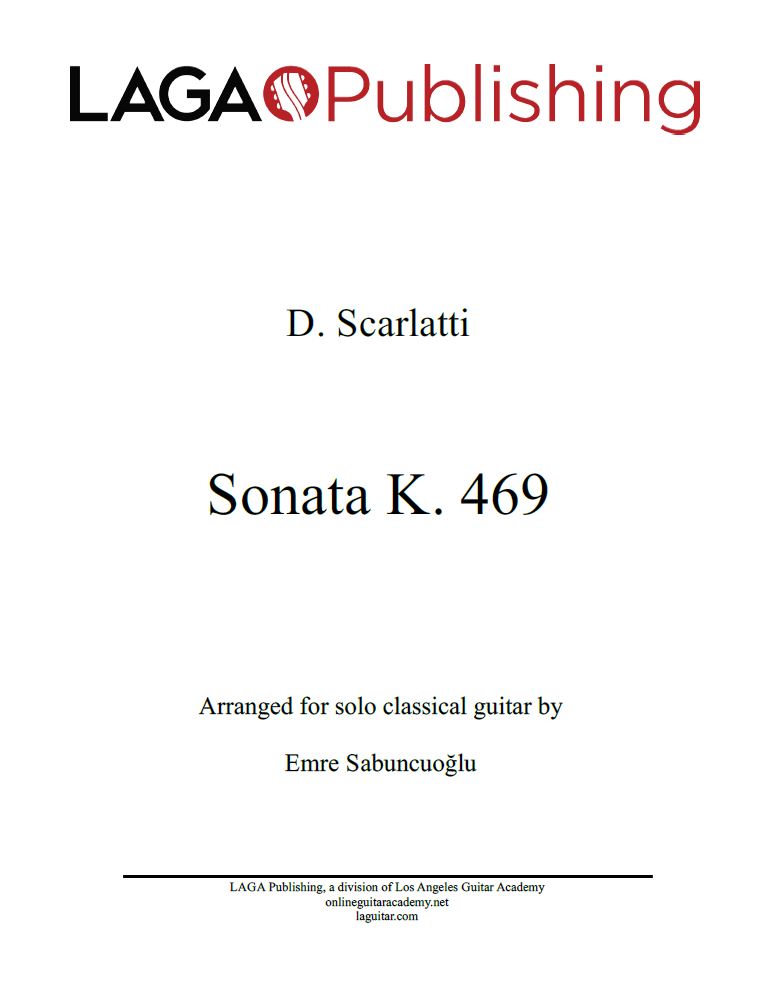 LAGA-Publishing-Scarlatti-Sonata-K-469